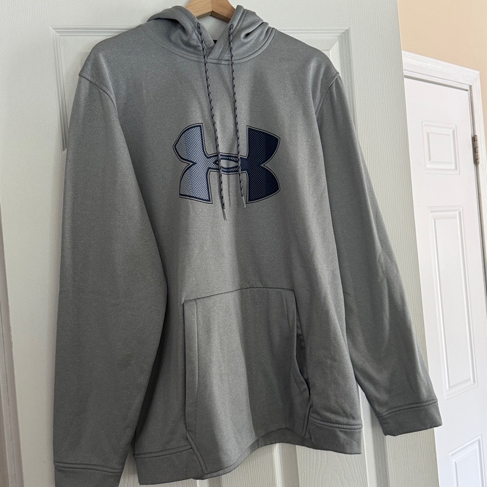 Under Armour Gray Hoodie with Logo